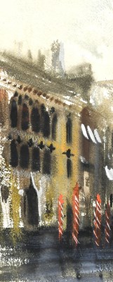 Lot 1060 - Norah Glover FRIBA (b.1923) "Mooring Posts"...