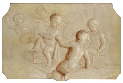 Lot 342 - Follower of Jacob de Wit (1695-1754) Dutch...