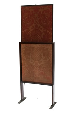 Lot 1324 - A 19th Century Mahogany Firescreen, with lift...