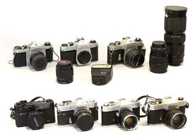Lot 317 - Yashica Cameras