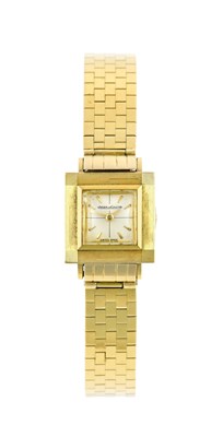 Lot 2377 - Jaeger LeCoultre: A Lady's 18 Carat Gold...