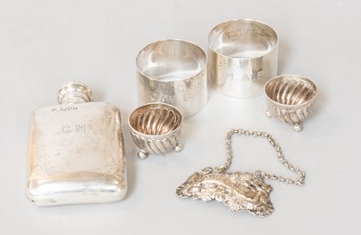 Lot 120 - A Collection of Assorted Silver, including a...