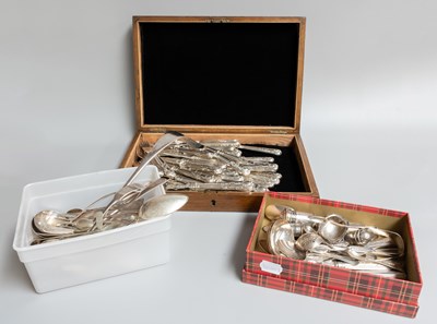 Lot 158 - A Collection of Assorted Silver and Silver...