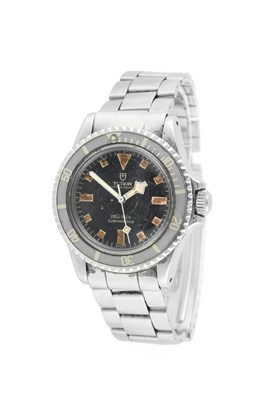 Lot 2265 - Tudor: A Rare Stainless Steel Tudor "Snowflake"...