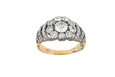 Lot 2088 - A Diamond Cluster Ring the old cut diamond...