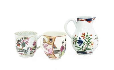 Lot 236 - A Worcester Porcelain Coffee Cup, circa 1765,...