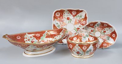 Lot 281 - A 19th Century English Porcelain Part Dessert...