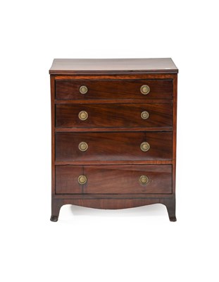Lot 1318 - A 19th Century Mahogany Chest of Drawers, of...
