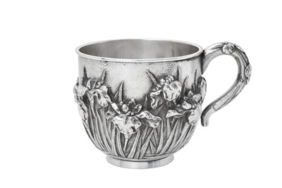 Lot 2201 - A Chinese Silver Mug