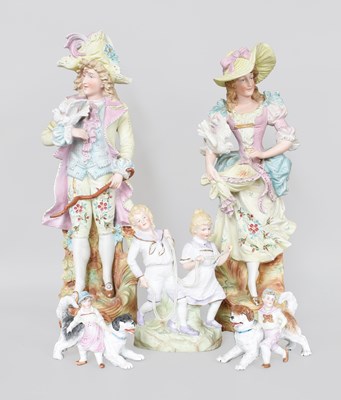 Lot 116 - A Pair of Large 19th Century Continental...