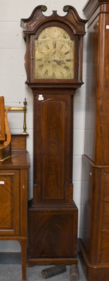 Lot 1205 - A Mahogany Eight Day Longcase Clock, early...