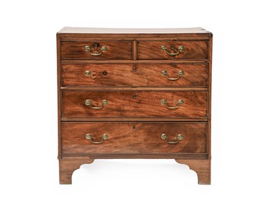 Lot 1311 - A George III Crossbanded Walnut Chest of...