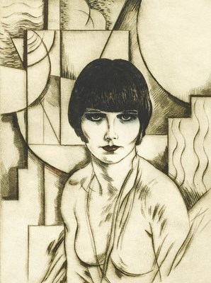 Lot 1003 - Frank Vernon Martin (1921-2005) "Louise Brooks"...