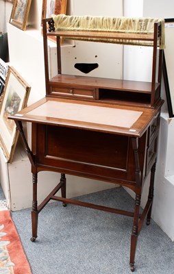 Lot 1416 - An Arts & Crafts Mahogany Desk, Circa 1890,...