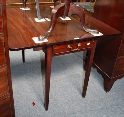 Lot 1295 - A 19th Century Mahogany Pembroke Table, with...