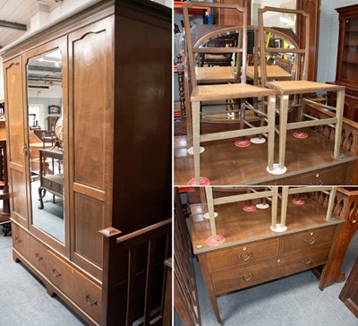 Lot 1293 - A Four Piece Mahogany Bedroom Suite,...