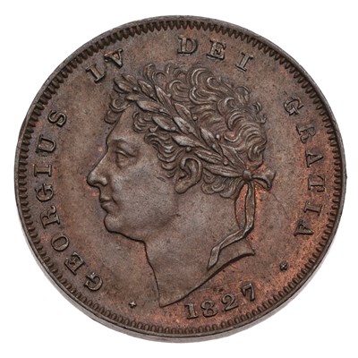 Lot 160 - George IV, Third Farthing 1827, (Peck 1453,...