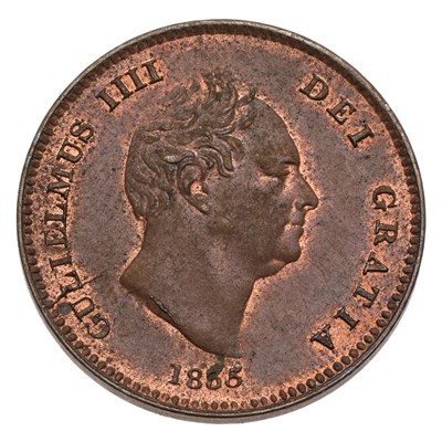 Lot 166 - William IV, Third Farthing 1835, (Peck 1477, S....