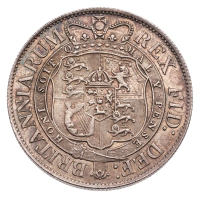 Lot 126 - George III, Halfcrown 1817, small head, (Bull...