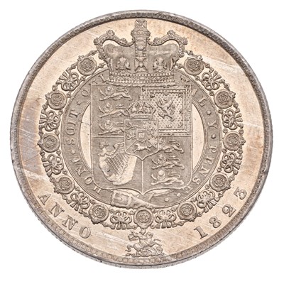 Lot 147 - George IV, Halfcrown 1823, second reverse,...