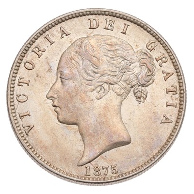 Lot 177 - Victoria, Halfcrown 1875, (Bull 2745, ESC 696,...
