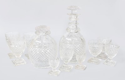 Lot 270 - A Suite of 19th Century Glassware, each with...