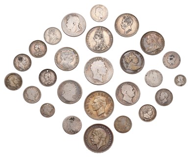 Lot 236 - Assorted Pre-1920 Silver Coinage, mixed...