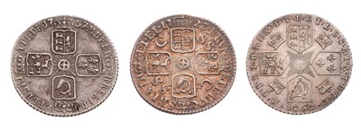 Lot 114 - George I, Sixpence 1723, SSC in angles,...