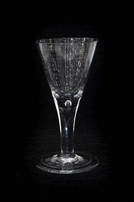 Lot 232 - A Later Engraved Glass Goblet, circa 1740, the...