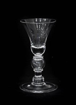 Lot 233 - A Coin Glass, in 18th century style, the bell...