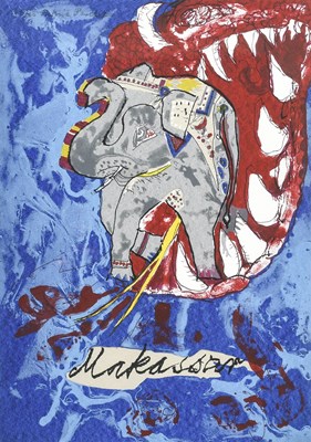 Lot 1075 - Patrick Procktor RA (1936-2003) "Makassar"...