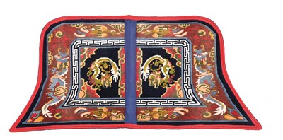 Lot 191 - Rare Tibetan Saddle Rug Tibet/Nepal, 20th...