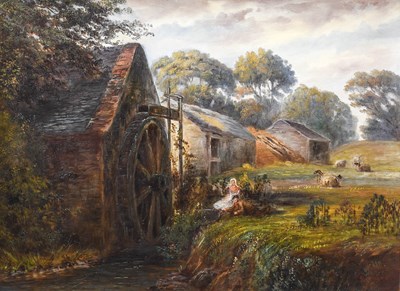 Lot 1131 - Raymond Dearn (1858-1925) "Mill at...