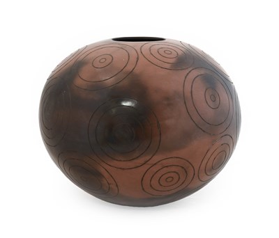 Lot 8 - Antonia Salmon (b.1959): A Large Smoke Fired...