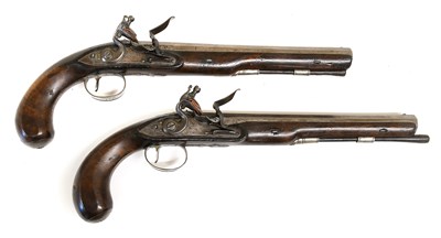 Lot 363 - A Pair of 18th Century Flintlock Duelling...