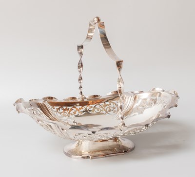 Lot 7 - A Victorian Silver Basket, by Fenton Brothers...