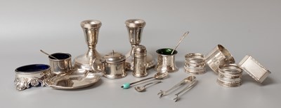 Lot 45 - A Collection of Assorted Silver, including...