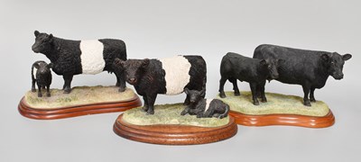 Lot 16 - Border Fine Arts Studio Cattle Groups ,...