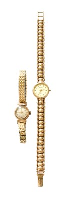 Lot 273 - A Lady's 9 Carat Gold Quartz Rotary Wristwatch,...