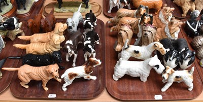 Lot 31 - Beswick Dogs, including Collies, Setters,...