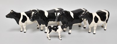 Lot 8 - Beswick Friesian Cattle Comprising: Bull Ch....