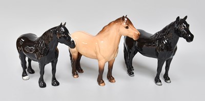 Lot 9 - Beswick Mountain and Moorland Ponies,...