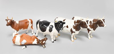 Lot 15 - Beswick Cattle, including Ayrshire Bulls and...