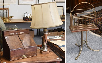 Lot 1399 - An Early 20th Century Desk Top Correspondence...