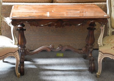 Lot 1429 - Early Victorian Rosewood Table, 105cm by 53cm...