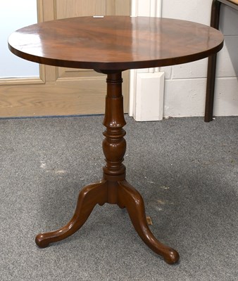 Lot 1384 - Victorian Mahogany Tripod Table, 68cm by 74cm