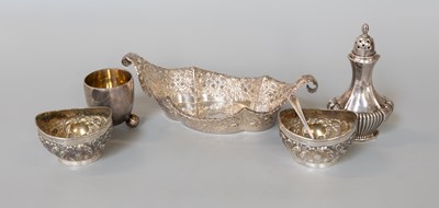 Lot 127 - A Collection of Assorted Silver, including an...