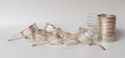 Lot 15 - A Set of Twelve American Silver Dish-Holders,...