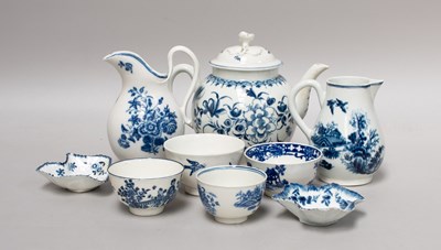 Lot 115 - A Worcester Porcelain Teapot and Matched Cover,...