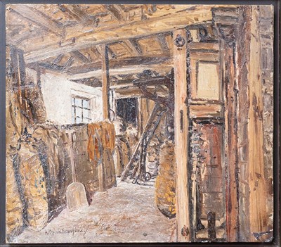 Lot 1111 - Arthur W Newsholme (20th century) "Ripley Mill"...